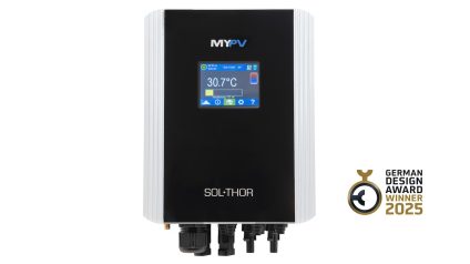 Rinnovabili • The DC Power Manager SOL•THOR wins the German Design Award 2025. © my-PV GmbH